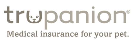 Logo of Trupanion, stating "Medical insurance for your pet."